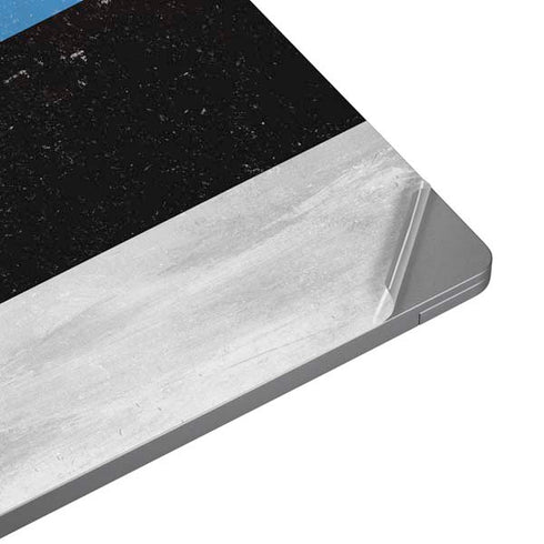 Estonia Flag Distressed Universal Laptop 16in (13 x 9.4in) Skin